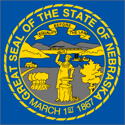 Nebraska-flag-logo